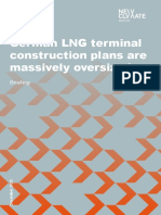 German LNG Terminal Construction Plans Are Massively Oversized