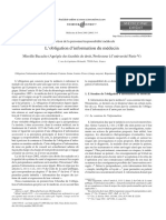 L'obligation D'information Du Médecin