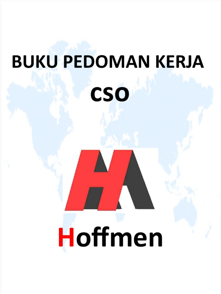 Pedoman Kerja CSO di PT Hoffmen | PDF | Gaya Hidup