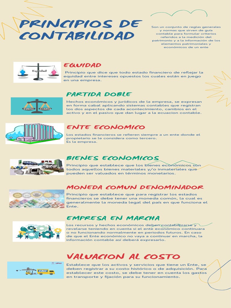 Principios Básicos de Contabilidad | PDF | Contabilidad | Estado financiero