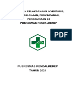 Panduan Inventaris, Pengelolaan, Penyimpanan, Penggunaan B3