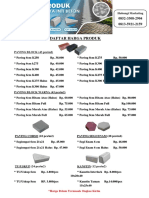 List Harga Surya Inti Beton