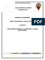 Act 3indicadores de Desarrollo Sustentable y Algunas Implicaciones