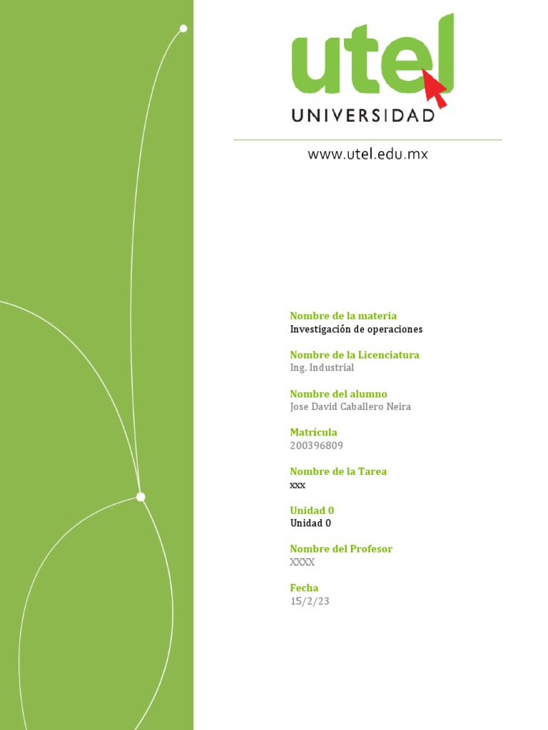 Formato Utel | PDF