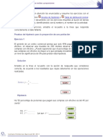 Ejercicio 3. Prueba para La Proporcion