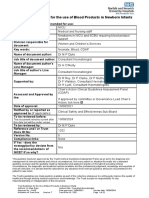 Blood Products in Newborn Infants v7ff