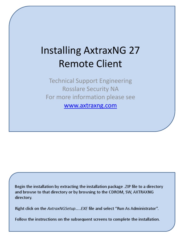 AxtraxNG Installation and Firewall Setup | PDF | Port (Computer ...