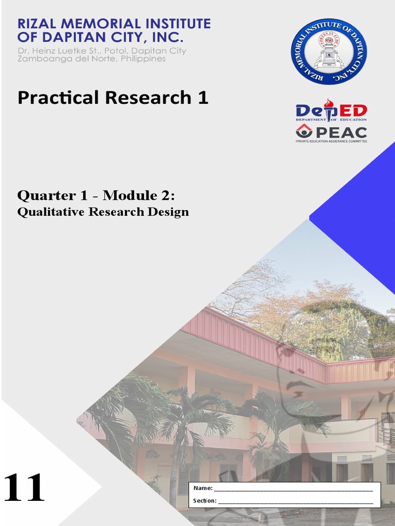 Qualitative Research Design Overview | PDF | Qualitative Research ...
