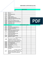 Identificación Inicial de Los Predios