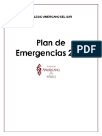 Plan de Emergencia 2020