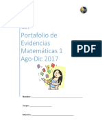 Portafolio de Evidencias Matematicas 1 (PARTE 1)