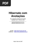 Hibernate Anotações