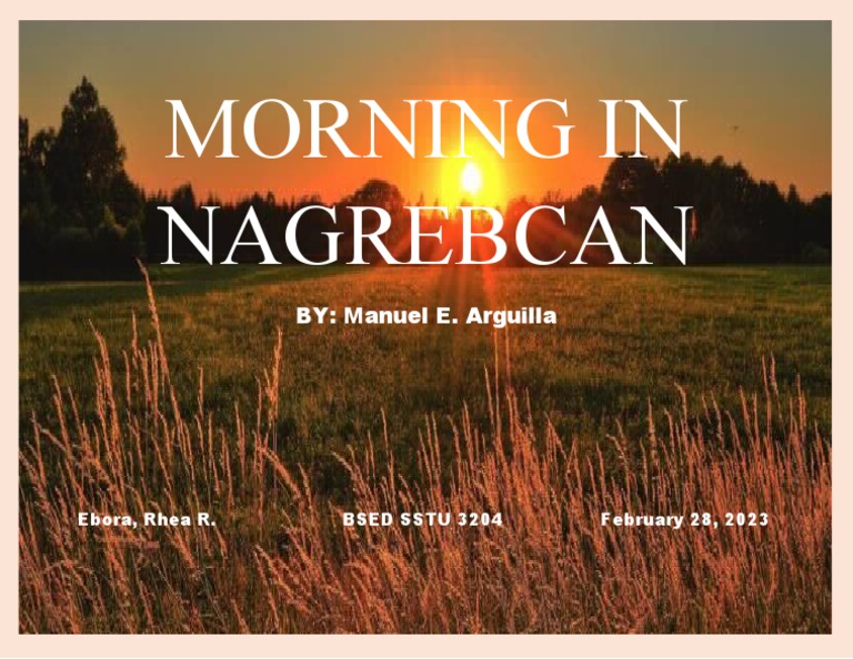 Morning in Nagrebcan PDF