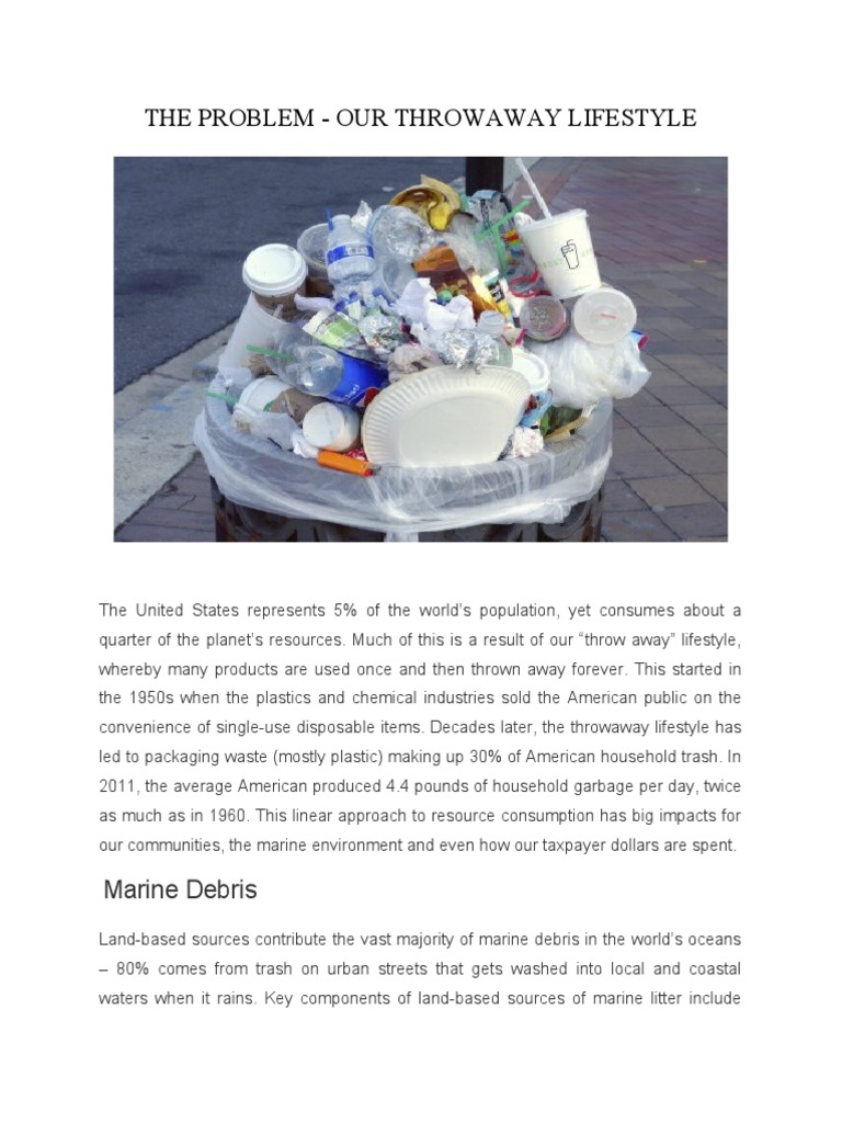 The Problem | PDF | Recycling | Waste