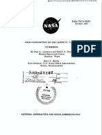 Food Consumption On The Gemini 4, 5, and 7 Missions