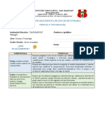 EVALUACIÓN DIAGNOSTICA - 2dosecundaria