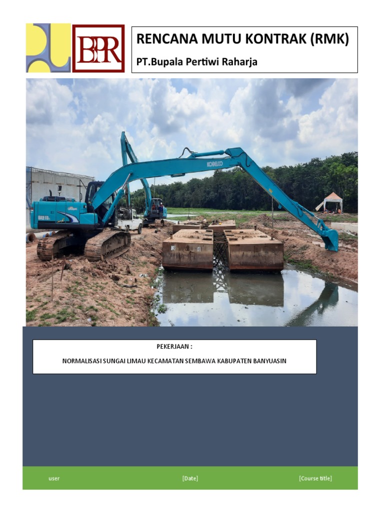 Rencana Mutu Kontrak PT Bupala | PDF