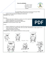 Planeación Preescolar 2 - 3