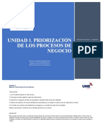 Unidad 1. Priorización de Los Procesos de Negocio: Actividad Individual 1. Diagrama de FL Ujo