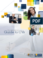 U CC Career Services Guide To Cvs