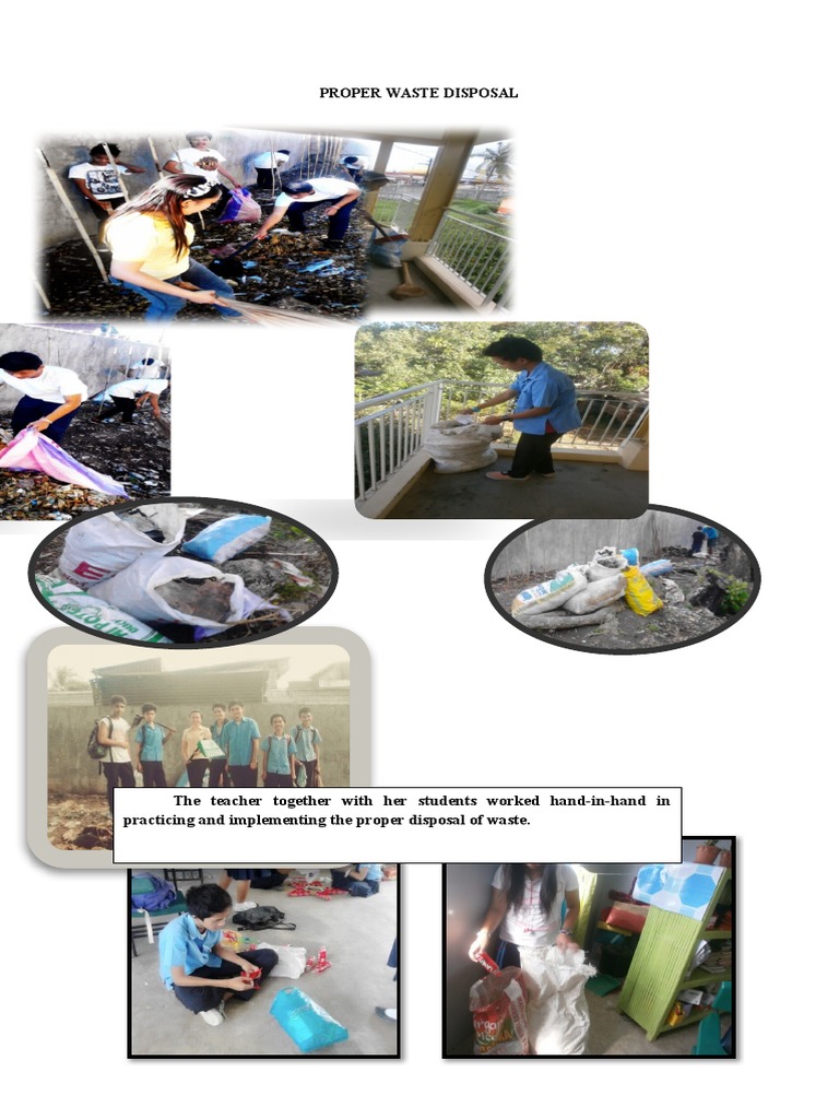 Proper Waste Disposal PDF