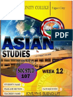 SocStud107 AisanHistory Module Week11-12