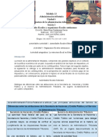 Módulo 13 Administración Tributaria Unidad 1 Estructura de La Administración Tributaria Sesión 1 Autoridades Fiscales y Organismos Fiscales Autónomos