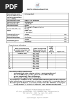 TIA-942 Services Request Form V1.1 - 2020