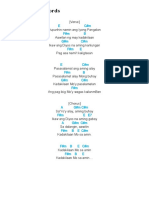 Pasasalamat Chords