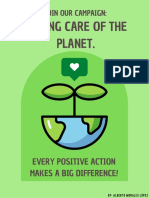Taking Care of The Planet