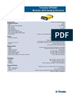 Spec Sheet-SPS461 DGPS GPS Heading Receiver