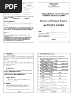 FABM2 LAS 10 Income and Business Taxation