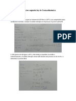 Ejercicios Segunda Ley de Termodinamica