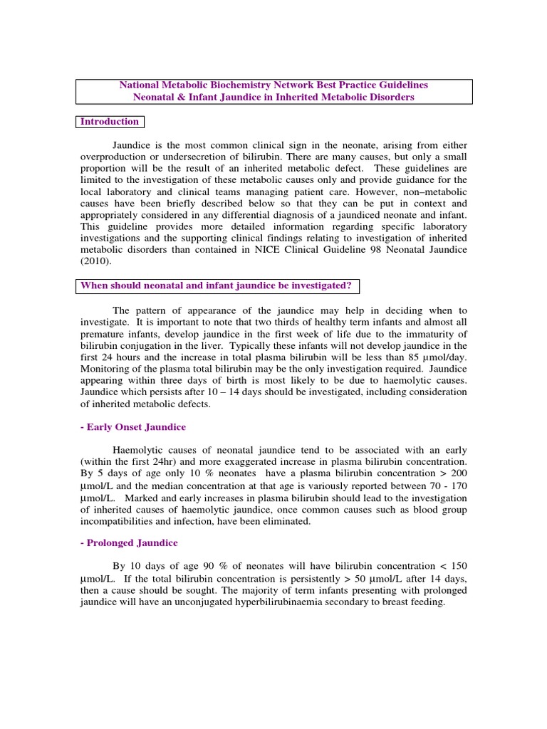Neonatal Jaundice Pdf