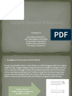 Statistik Maxwell-Boltzmann - Kelompok 2