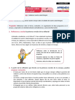 Ficha Autoaprendizaje 5° Grado Comunicación Semana 4-2