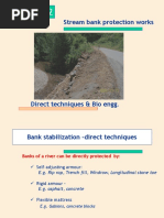 River Bank Protection Methods Overview | PDF | Erosion | Concrete