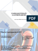 Farmakoterapi Gastroparesis