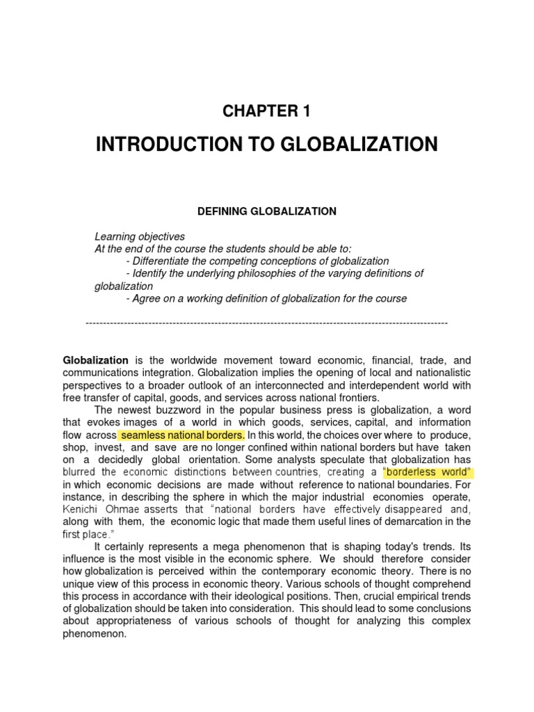 Contemp World Modules 1 4 | PDF | Social Science