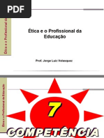 Ética e o profissional de educação(novo)