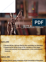The Trial of Rizal Bill
