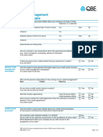 Credit Management Questionnaire