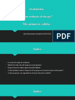 Cómo reducir el riesgo de avalanchas de forma segura