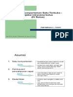 Pertemuan 3 Model Kompartemen 1-Terbuka - 2