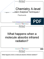 Flashcards - Topic 7 Modern Analytical Techniques I - Edexcel Chemistry A-Level