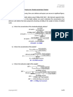 (Answer Key) Practice Set - Titration and Acid-Base Titration