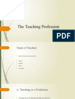 The Teaching Profession