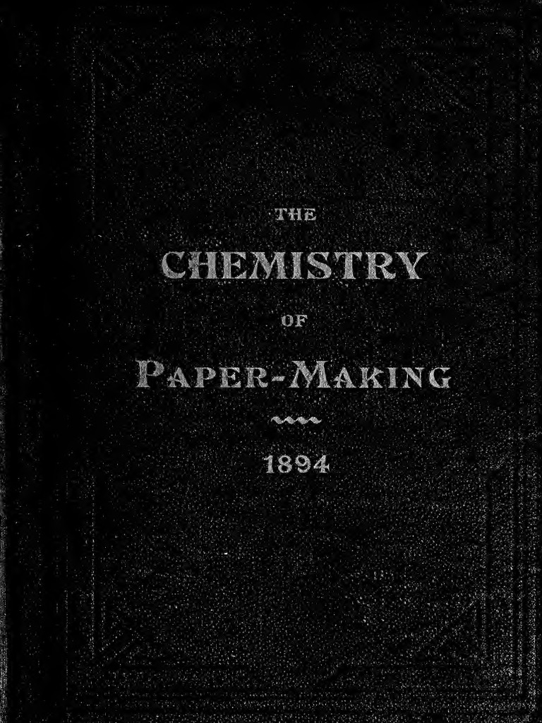 The Chemistry of Paper Making Download Free PDF Molecules