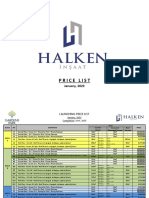 Halken Price List - 28 January 2023