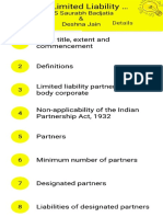 Limited Liability Partnership Act essentials